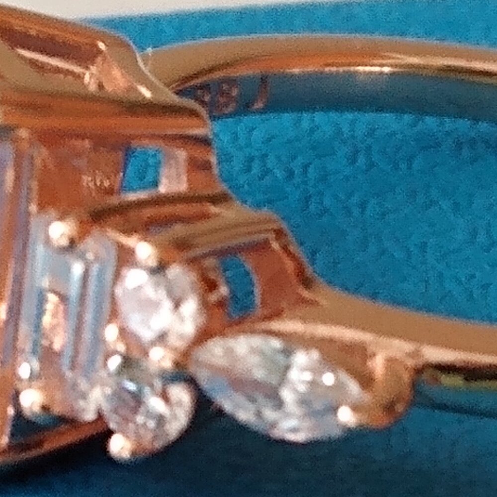 Beautiful morganite simulant ring. - Picture 8 of 8